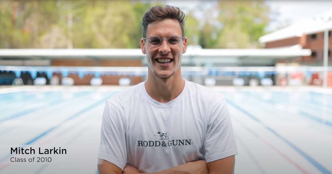 Walk of Fame Recipient, Alumnus Mitch Larkin (2010)